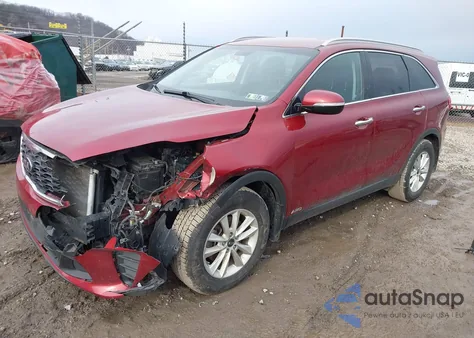 2019 Kia Sorento 2.4L Lx from USA, damaged, VIN 5XYPGDA34KG595863